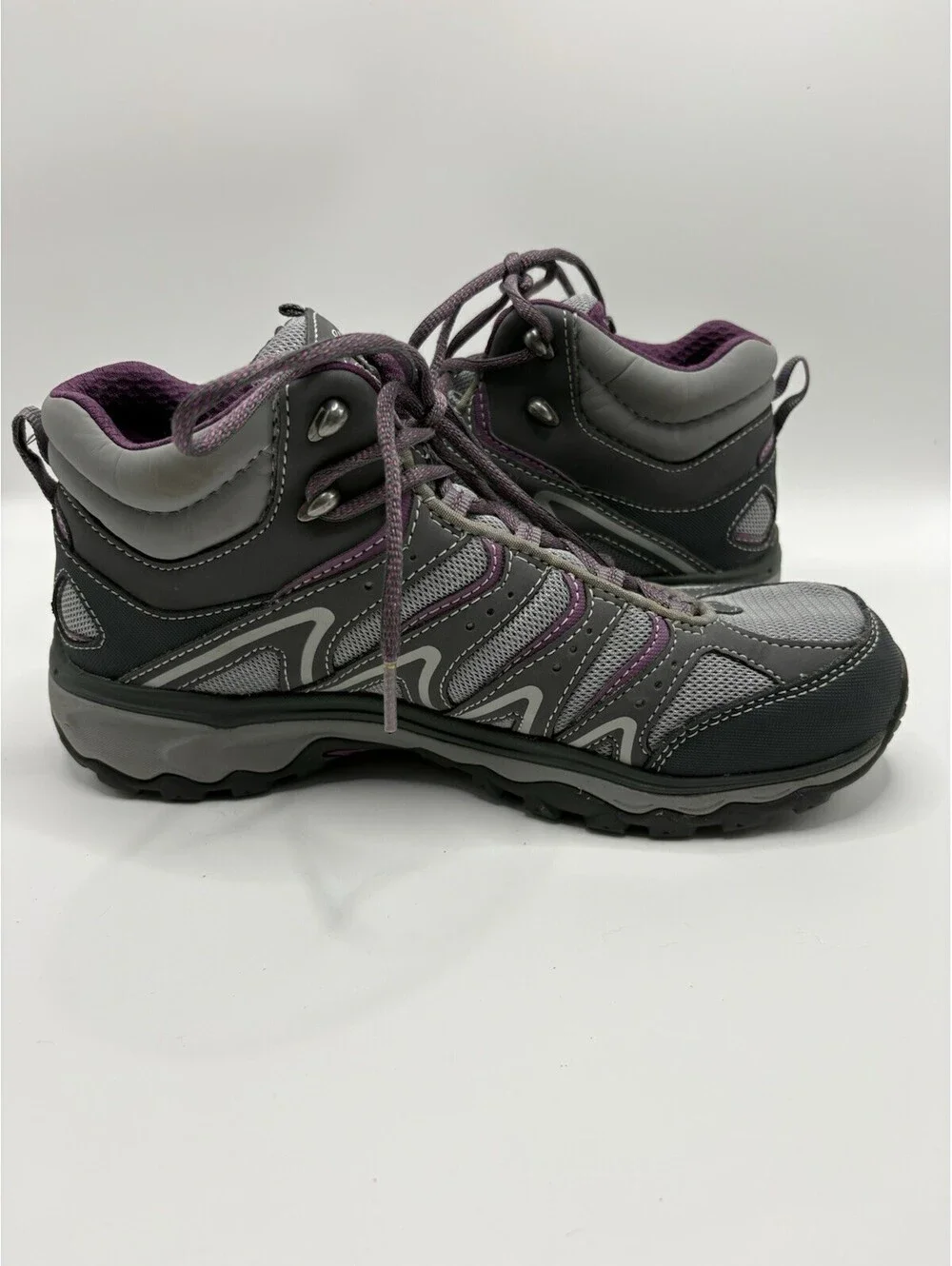 Eddie Bauer Lukla Pro Waterproof Light Weight Hikers Women’s Sz 9 Cinder Gray